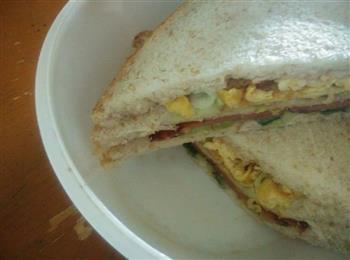 早餐三明治的做法步骤9