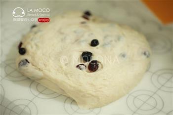 中种天然酵母蓝莓蔓越莓面包的做法步骤9