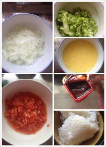 韩式蛋包饭的做法步骤1