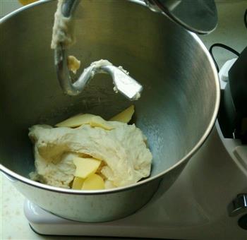 红豆沙排包的做法步骤2