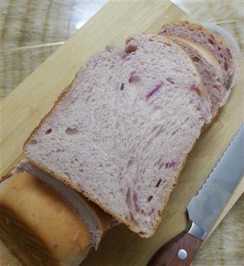 “薯”你最美-酸奶紫薯土司的做法图解3