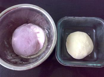 牛奶紫薯馒头的做法步骤3