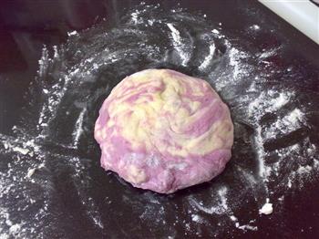 牛奶紫薯馒头的做法步骤6