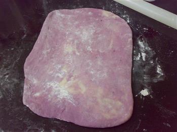 牛奶紫薯馒头的做法步骤7