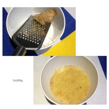 姜汁菠菜的做法步骤2
