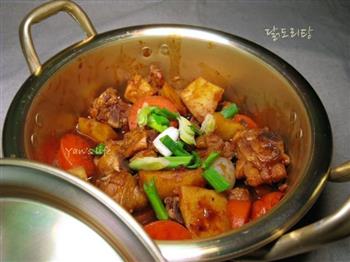 韩式炒辣鸡汤的做法步骤8