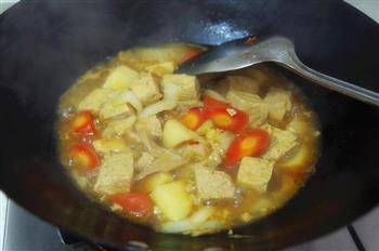 浓香炖冻豆腐的做法步骤6