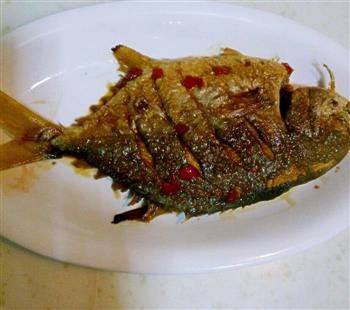 红烧金鲳鱼的做法图解7
