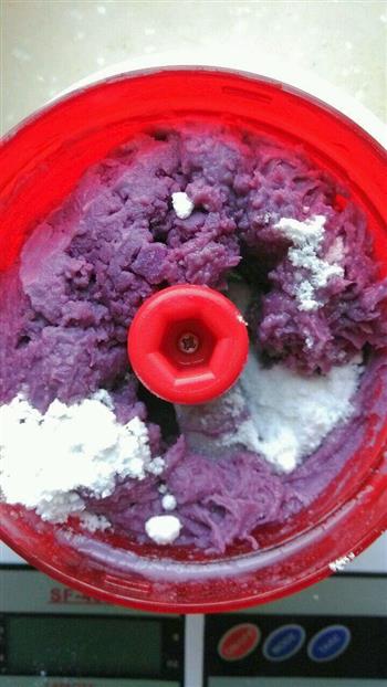 牛奶紫薯泥-宝宝健康辅食的做法图解1