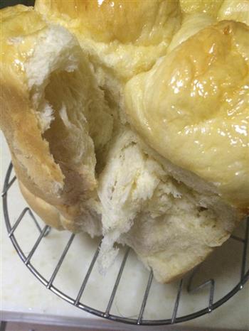 面包机制作软软面包—北海道手撕面包的做法步骤6