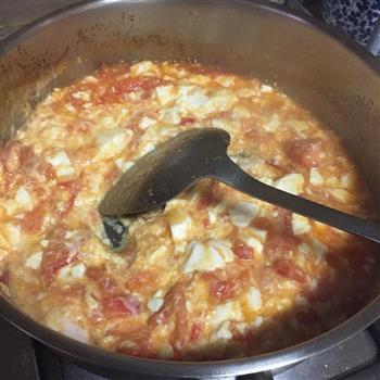 番茄豆腐鸡蛋羹的做法步骤4