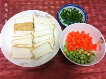 滋味豌豆烩豆腐的做法图解2