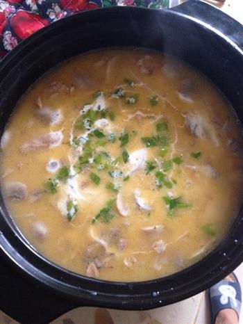 三文鱼奶油蘑菇汤的做法步骤4