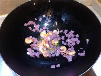 咖喱海鲜炒饭的做法图解3