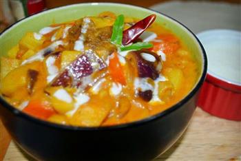 泰式咖喱牛腩配小胡椒饼的做法步骤4