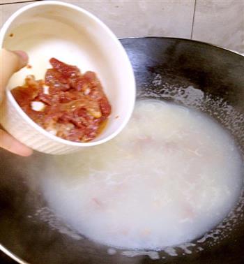 青菜猪肉汤粉的做法步骤6