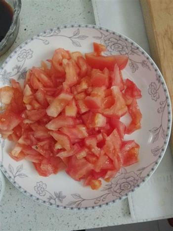 番茄炒菜花的做法图解2