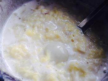 牛奶鸡蛋醪糟小圆子的做法图解6