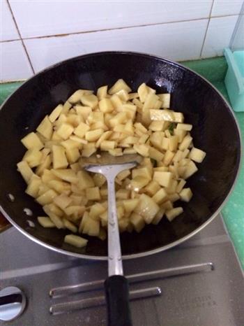 红烧土豆片的做法步骤4