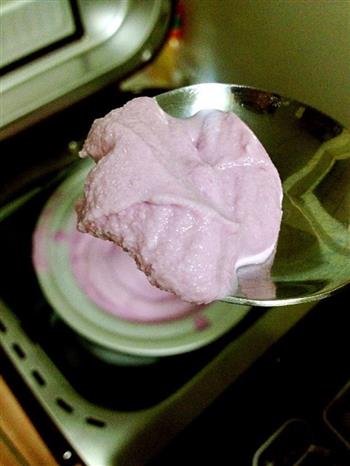 面包机版紫薯冰淇淋懒人版的做法图解11