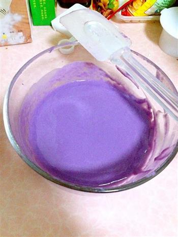 面包机版紫薯冰淇淋懒人版的做法图解4
