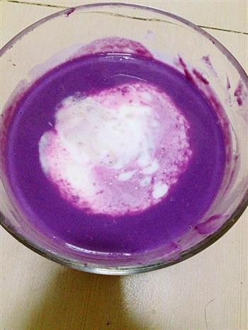 面包机版紫薯冰淇淋懒人版的做法图解5