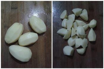 豆角炖土豆的做法图解2