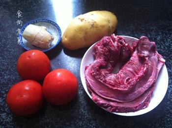 无法抗拒的美食-番茄土豆炖牛腩的做法步骤1