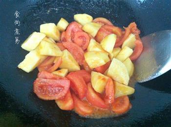 无法抗拒的美食-番茄土豆炖牛腩的做法步骤10