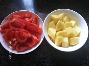 无法抗拒的美食-番茄土豆炖牛腩的做法步骤7