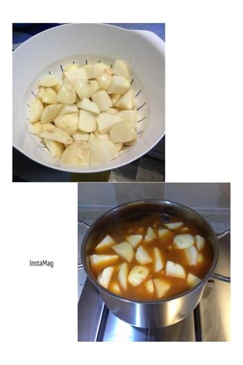 老成都的味道-家常版排骨烧土豆的做法图解7