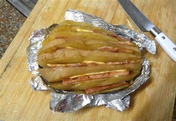 培根芝士烤土豆的做法图解2