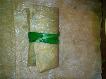荠菜油豆皮包的做法步骤8