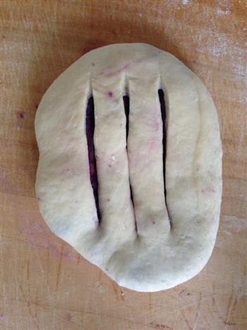 紫薯面包卷的做法图解5