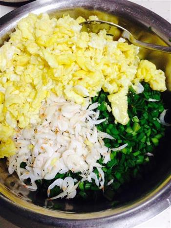 韭菜鸡蛋虾皮三鲜水饺-好吃不如这个的做法步骤8