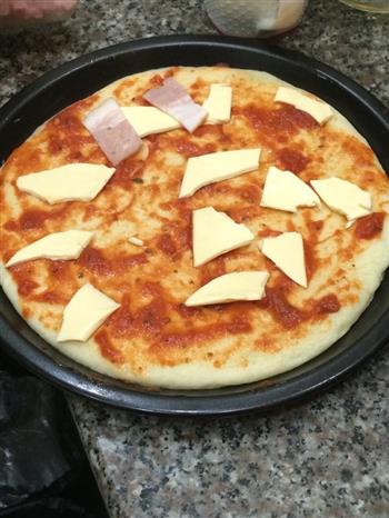 培根披薩的做法图解6