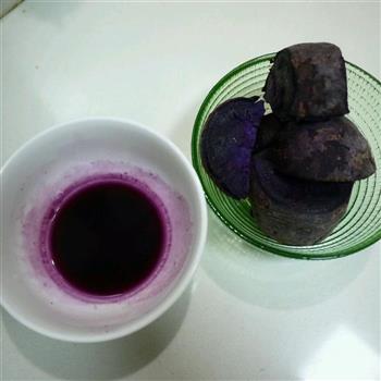 紫薯酥皮饼的做法步骤1