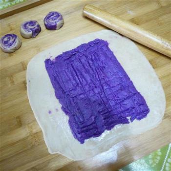 紫薯酥皮饼的做法步骤4