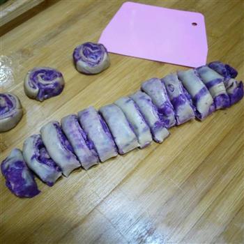 紫薯酥皮饼的做法步骤6