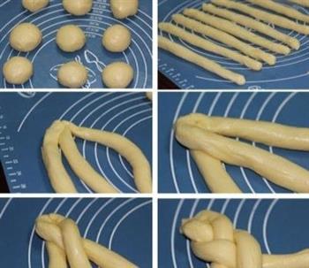 奶香辫子面包的做法步骤5