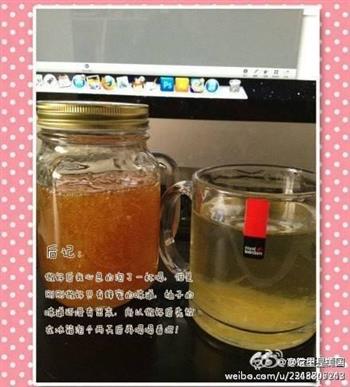 健康美丽蜂蜜柚子茶的做法图解9