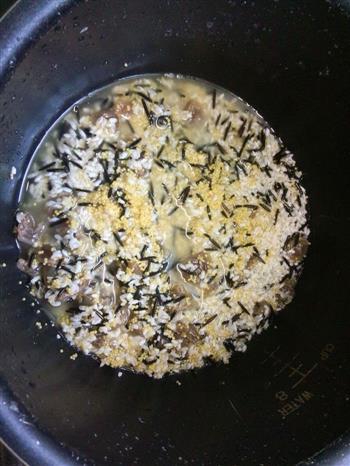 桂圆菰米甜饭的做法步骤7