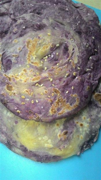 紫薯薄饼的做法步骤8