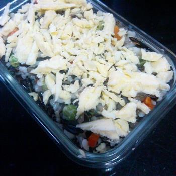 杂蔬芝士菰米焗饭的做法图解5