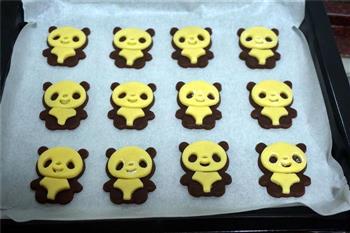 熊猫饼干的做法步骤10