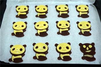 熊猫饼干的做法步骤12