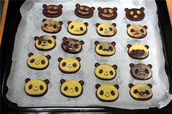 熊猫饼干的做法步骤13
