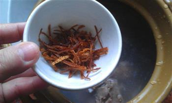 菰米瑶柱虾干粥的做法步骤10