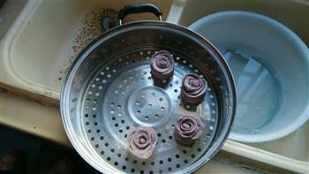 紫薯玫瑰的做法图解10