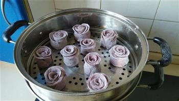 紫薯玫瑰的做法图解11